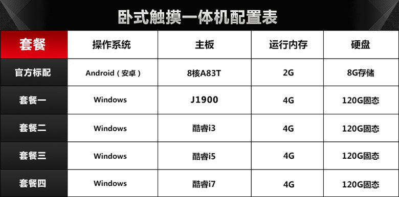 46寸臥式觸摸一體機(jī)